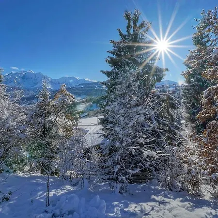 Pretty Nest With View Of Mont Blanc