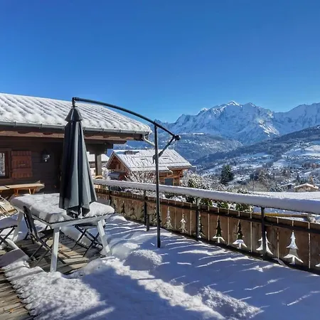 Chalet Pretty Nest With View Of Mont Blanc Combloux